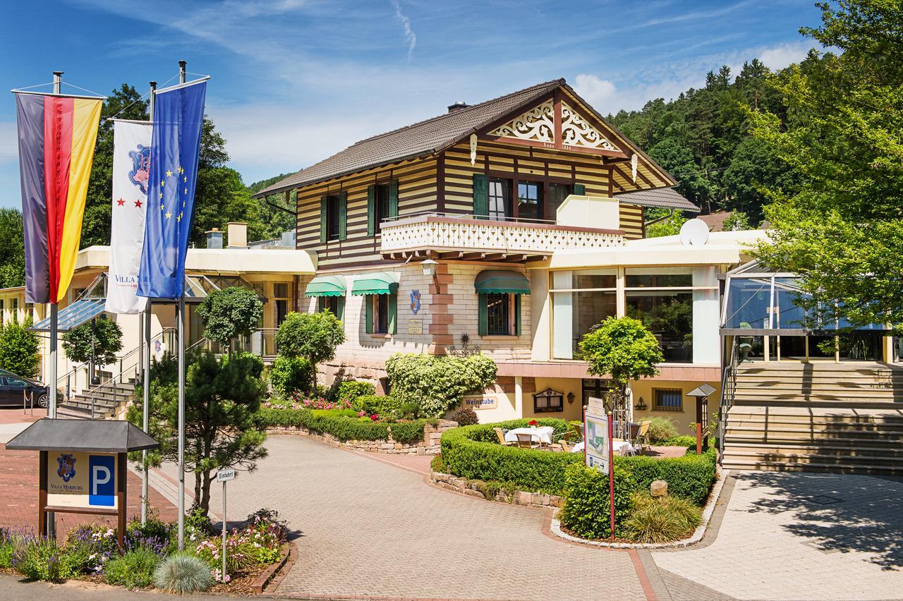 Hotel Villa Marburg Im Park Heigenbruecken Exterior photo